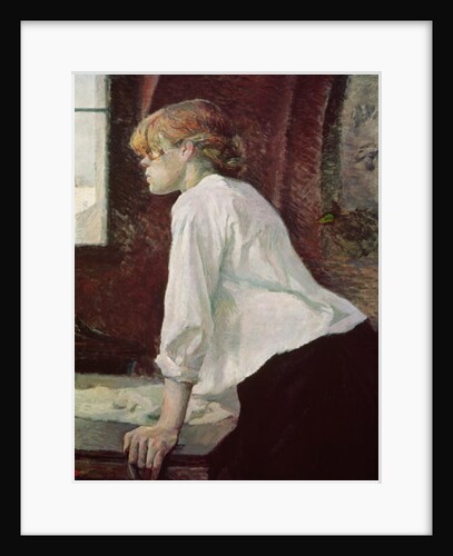 The Laundress, 1889 by Henri de Toulouse-Lautrec