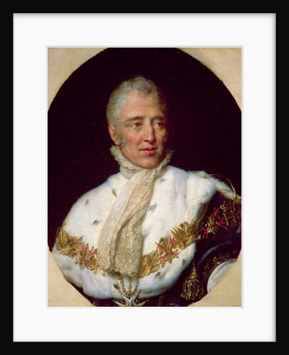 Portrait of Charles X King of France by Georges Rouget