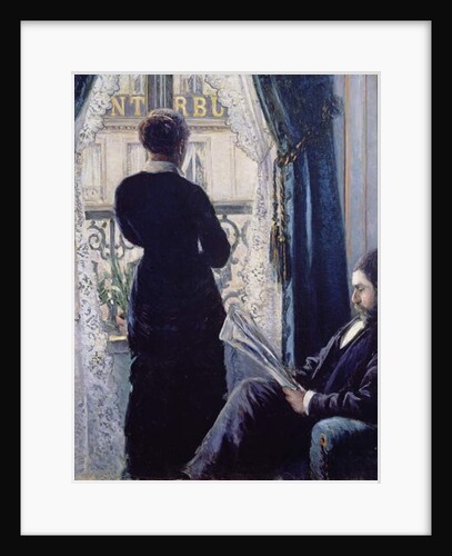 Interior, Woman at the Window, 1880 by Gustave Caillebotte