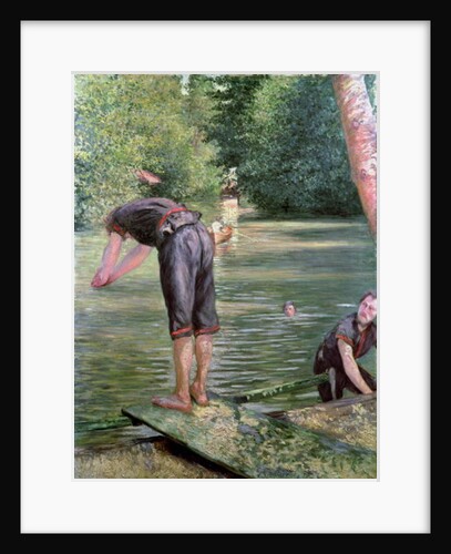 Bathers on the Banks of the Yerres, 1878 by Gustave Caillebotte