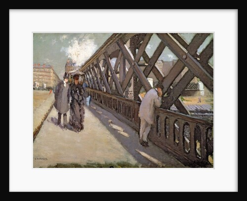 Study for Le Pont de l'Europe by Gustave Caillebotte