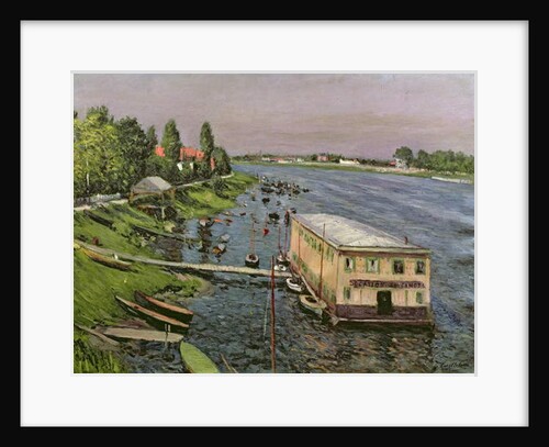 The Pontoon at Argenteuil, c.1886-87 by Gustave Caillebotte