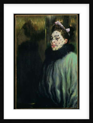 Woman in a Veil, 1891 by Louis Anquetin