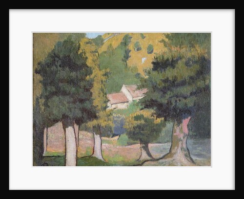 Landscape at Pont-Aven by Emile Bernard