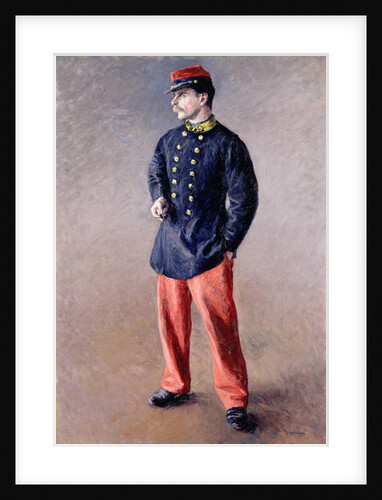 A Soldier, 1881 by Gustave Caillebotte