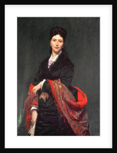 Portrait of Mrs Marie Clerc, 1874 by Charles Emile Auguste Carolus-Duran