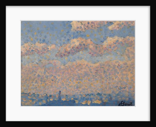 Sky over the city by Louis Hayet