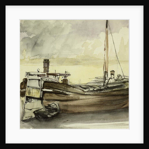 The Barge by Edouard Manet