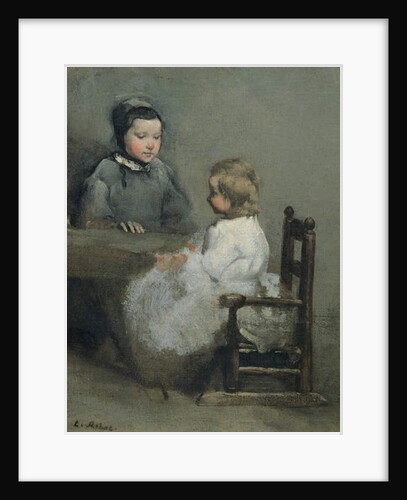 The Two Sisters by Auguste Theodule Ribot