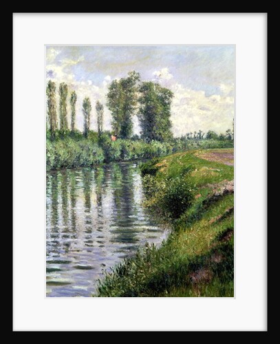 Small Branch of the Seine at Argenteuil by Gustave Caillebotte