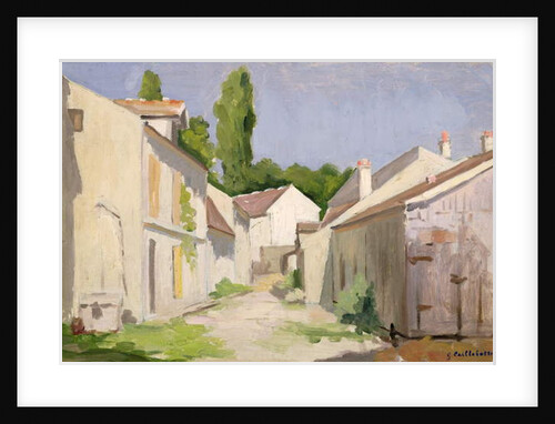 Le Clos des Abbesses, Yerres, Essonne, before 1879 by Gustave Caillebotte