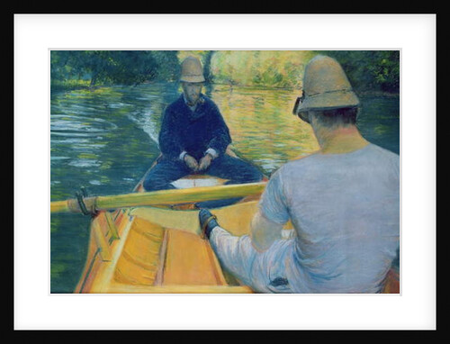 Boaters on the Yerres by Gustave Caillebotte
