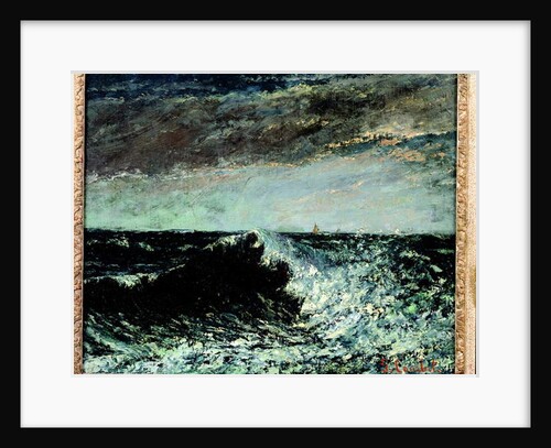 The Wave by Gustave Courbet
