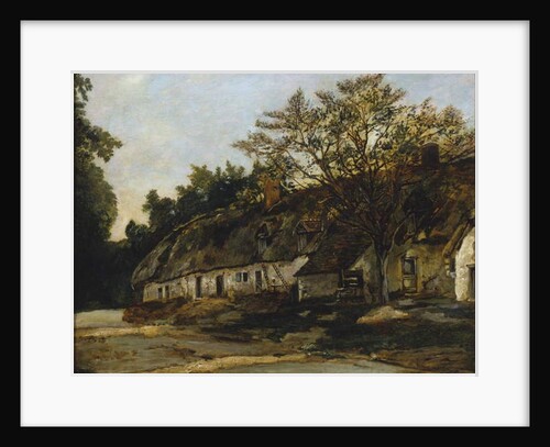 Thatched cottage by Antoine Vollon