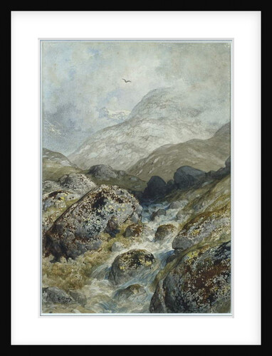 Fishing in the mountains by Gustave Dore