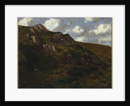 Mountainous landscape by Charles Francois Eustache