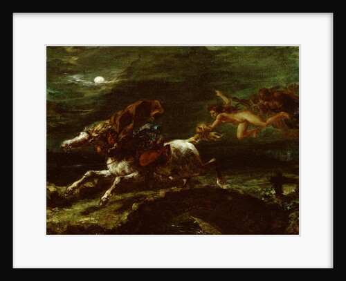 Tam O'Shanter by Ferdinand Victor Eugene Delacroix