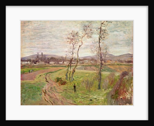 The Plain at Gennevilliers, 1877 by Claude Monet