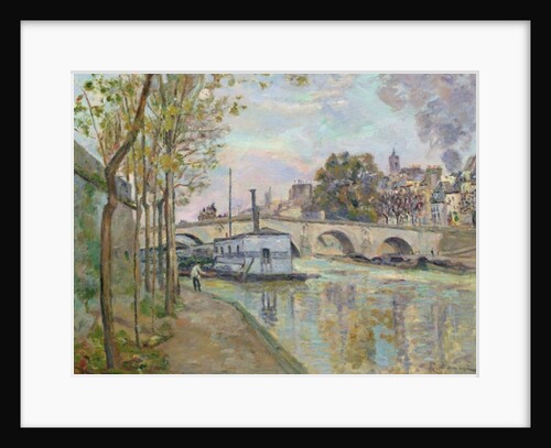 The Seine in Paris by Jean Baptiste Armand Guillaumin