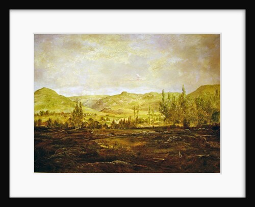 Valley of Saint-Fergeux by Theodore Rousseau