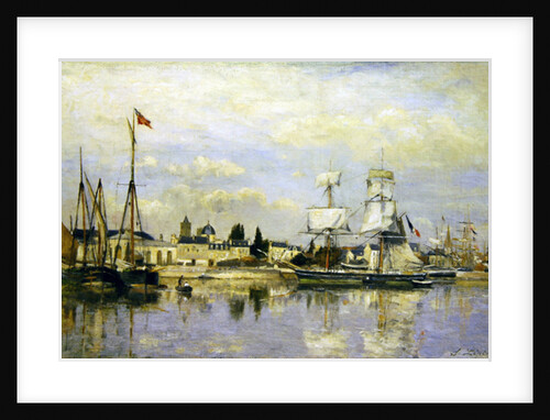 The Bassin Saint-Pierre at Caen by Stanislas Victor Edouard Lepine