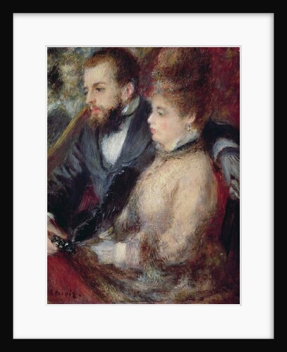 La Loge, 1873 by Pierre Auguste Renoir