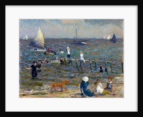 The Little Pier, 1914 by William James Glackens