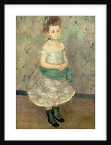 Jeanne Durand-Ruel 1876 by Pierre Auguste Renoir