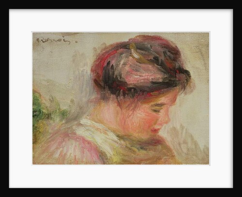 Head of Gabrielle by Pierre Auguste Renoir