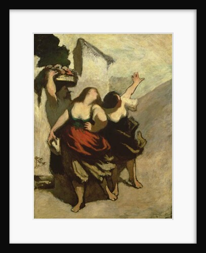 The Ribalds by Honore Daumier