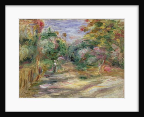 Landscape - Lane by Pierre Auguste Renoir