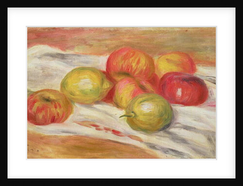 Seven Apples, 1910 by Pierre Auguste Renoir