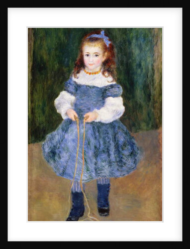 Girl with Jumping Rope, 1876 by Pierre Auguste Renoir