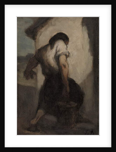 Water Carrier by Honore Daumier