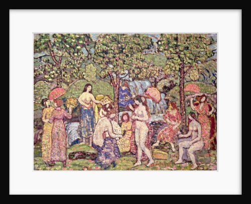Idyll, Nudes in a Landscape, 1913-15 by Maurice Brazil Prendergast