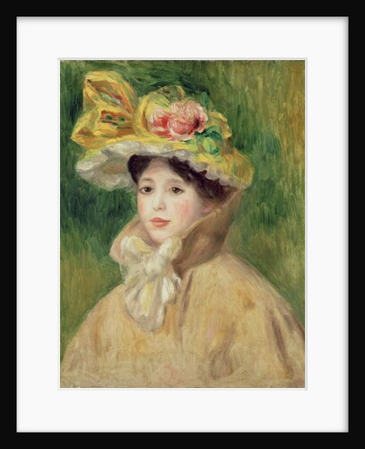 Girl with Yellow Cape, 1901 by Pierre Auguste Renoir