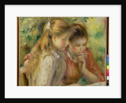 Two Girls Reading, c.1892 by Pierre Auguste Renoir