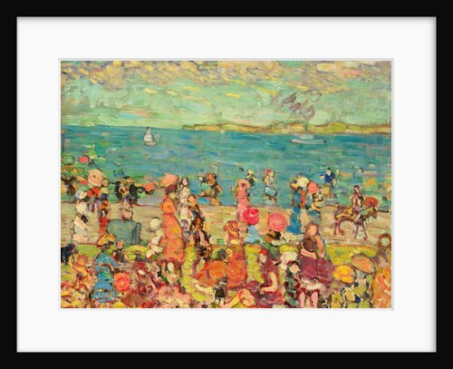Beach Scene, c.1912-13 by Maurice Brazil Prendergast