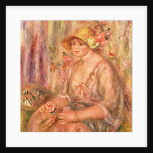 Woman in Muslin Dress, 1917 by Pierre Auguste Renoir