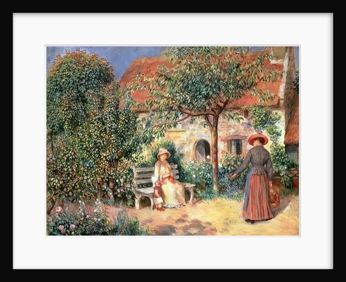 Garden Scene in Brittany, c.1886 by Pierre Auguste Renoir