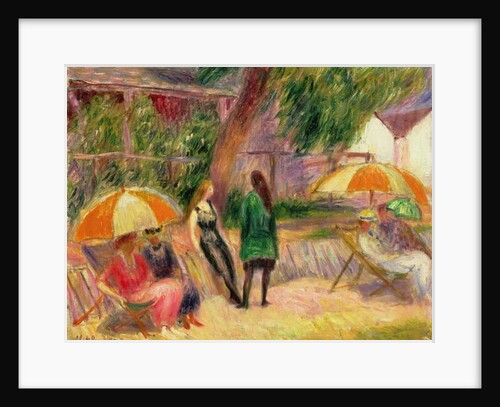 Beach with Figures, c.1915 by William James Glackens