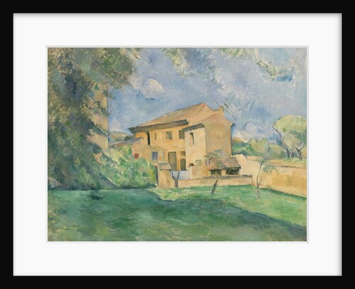 The Farm at Jas de Bouffan by Paul Cezanne