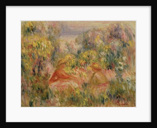Two Figures in Landscape, 1917-19 by Pierre Auguste Renoir