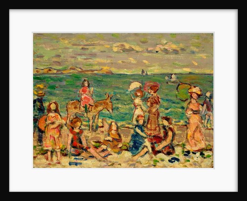 Beach Scene, c.1912-13 by Maurice Brazil Prendergast
