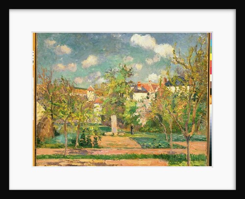 Garden, c.1876 by Camille Pissarro
