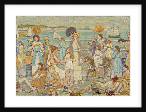 The Beach no 3, 1914-15 by Maurice Brazil Prendergast