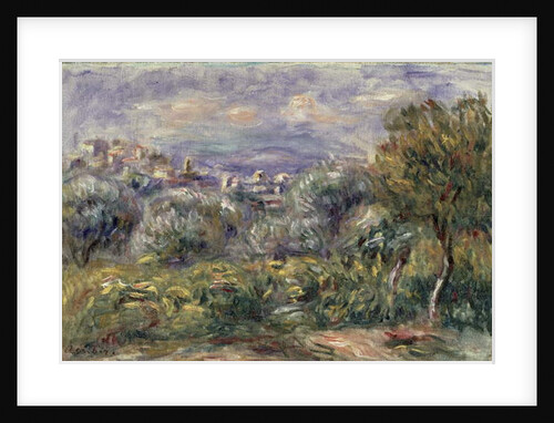 Antibes, 1917 by Pierre Auguste Renoir