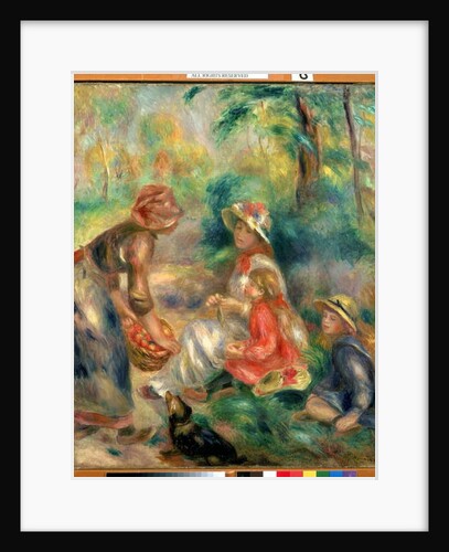 Apple Vendor, c.1889 by Pierre Auguste Renoir