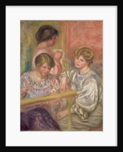 Embroiderers, c.1904 by Pierre Auguste Renoir