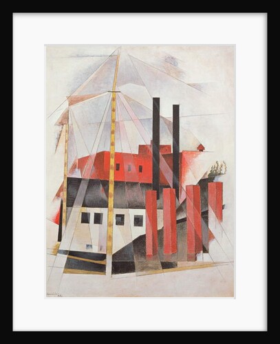 Piano Movers' Holiday, 1919 by Charles Demuth